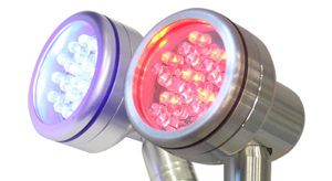 Blue Red LED Lamps